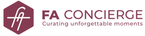 FA TRAVEL CONCIERGE or + pay off